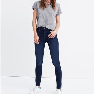 Madewell 10inch High Rise Skinnies